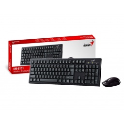 Combo Genius KM-8101 teclado y mouse inalambrico