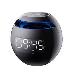 Despertador Parlante Kimiso Redondo Usb Bluetooth