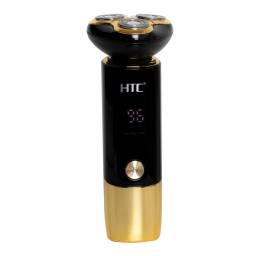 Afeitadora Inalmbrica HTC Con LCD Negro  Dorado