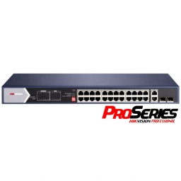 Switch PoE Hikvision PRO 24 puertos gigabit 370w