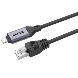 Cable Unitek USB-C a LAN Gigabit 2m