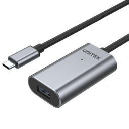 Cable Extensor Unitek USB-C a USB-A 5m