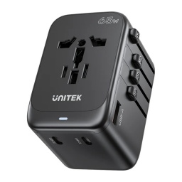 Cargador  Adaptador Universal Unitek 65W