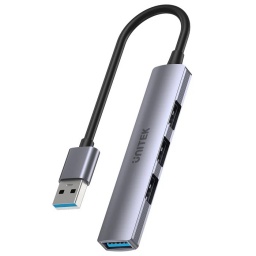 HUB USB-A 3.0 Unitek 4 en 1