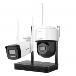 Hikvision Easy Link Wi-Fi Kit NVS + 2 camaras 2MP