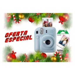 Camara Fujifilm Instax Mini 12 Bundle Azul