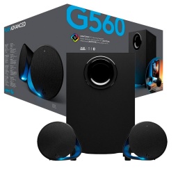 Parlantes Logitech G560 Lightsync bluetooth