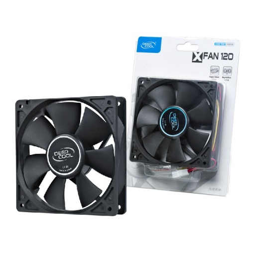 Fancooler Deepcool 12x12cm negro