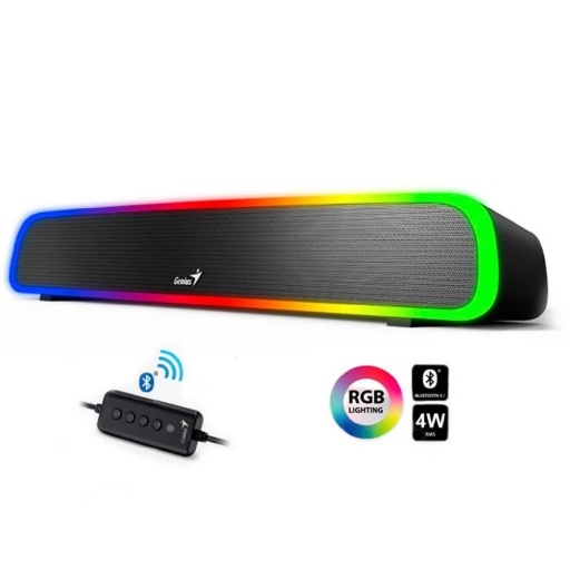 Parlante Genius SoundBar 200BT bluetooth RGB