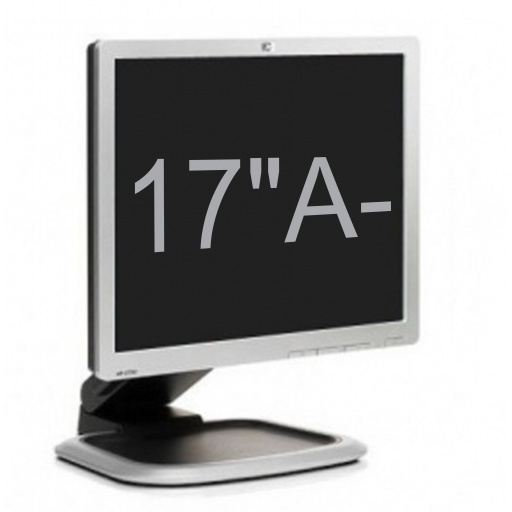 Monitor LCD 17 grado A- negro