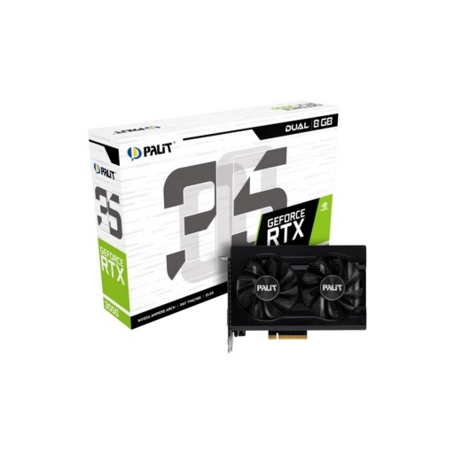 Tarjeta Vga Palit Geforce Rtx 3050 8gb Ddr6 Dual