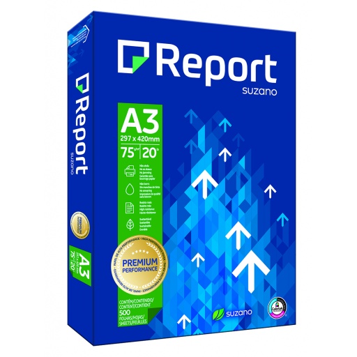 PAPEL REPORT PREMIUM A3 75 G 500 H