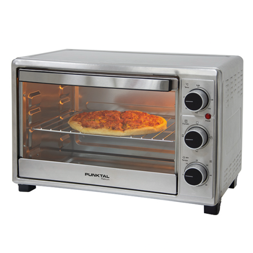 Horno Elctrico Punktal 28 Lts Inox