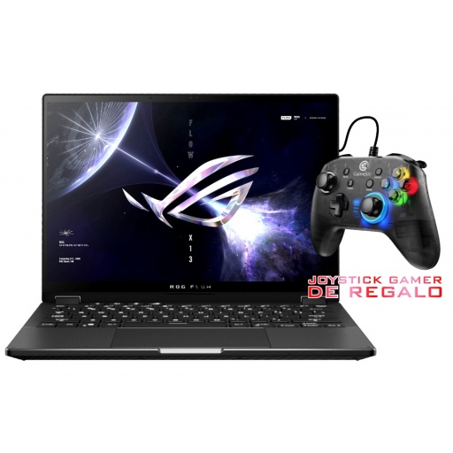 Notebook Convertible Gamer Asus Ryzen 9 5.2Ghz, 16GB, 512GB SSD, 13.4" FHD+ Touch, Radeon 780M