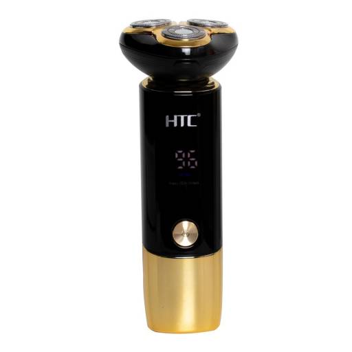 Afeitadora Inalmbrica HTC Con LCD Negro / Dorado