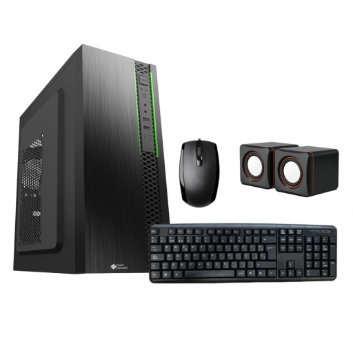 Gabinete combo ATX Shot Gaming 600W