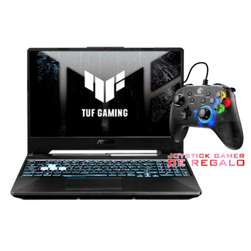 Notebook Gamer Asus Ryzen 5 4.55Ghz, 8GB, 512GB SSD, 15.6" FHD, RTX 3050 4GB