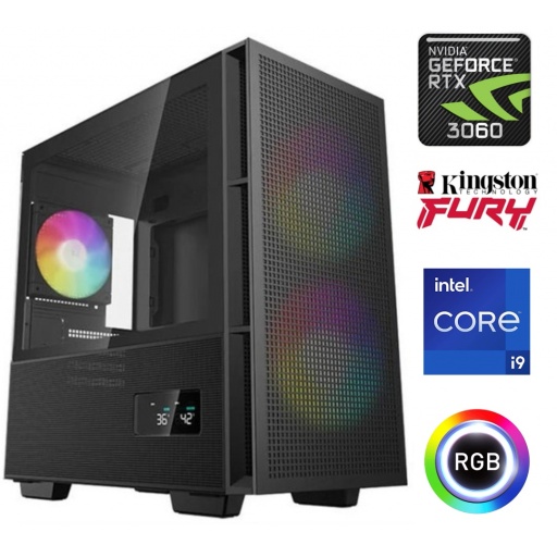 Equipo Gamer Core i9 11900F, 16GB, 1TB NVMe, RTX 3060 12GB