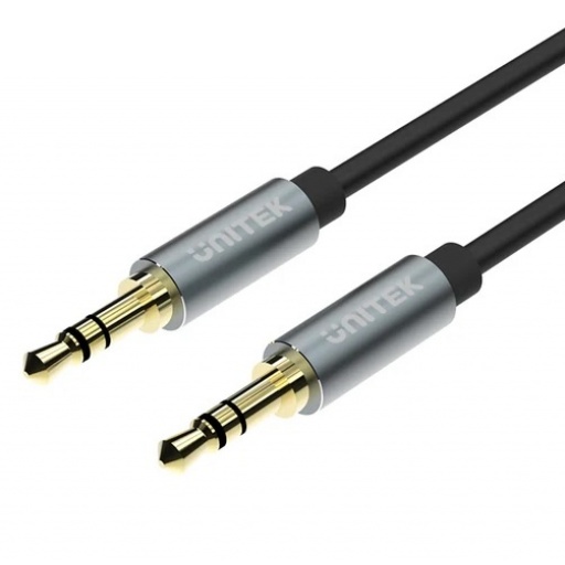 Cable AUX audio Unitek 3.5mm macho/macho 1m