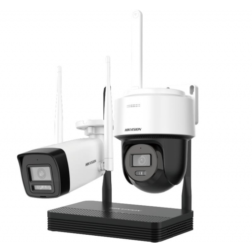 Hikvision Easy Link Wi-Fi Kit NVS + 2 camaras 2MP