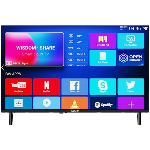 TV LED Asano 32'' HD sin bordes SMART