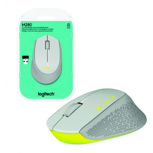 Mouse inalambrico Logitech M280 gris