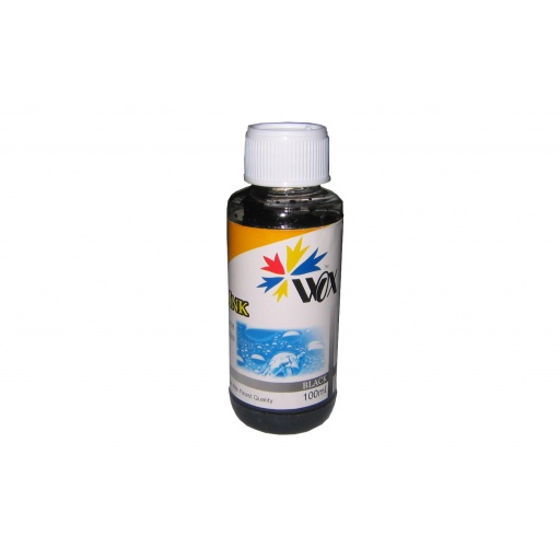 Tinta wox a granel 100ml color negro